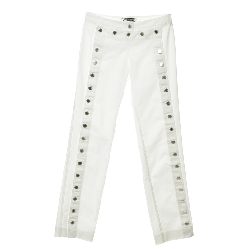 Dolce & Gabbana Laccetti e bottoni Jeans