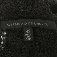 Alessandro Dell'acqua Lace top in black