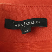 Tara Jarmon Orangefarbener Mini-Rock