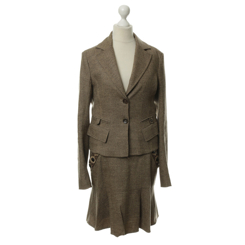 Patrizia Pepe Brown wool costume