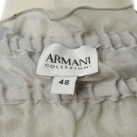 Armani Collezioni Silk blouse with Ruffles