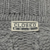 Closed Strickmantel in Grau