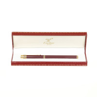 Cartier Stift in Bordeaux und Gold