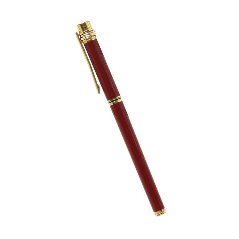 Cartier Stift in Bordeaux und Gold