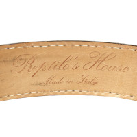 Reptile's House Two exotic leather belt