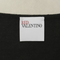Red Valentino Top met tulle ruffles