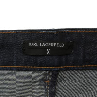 Karl Lagerfeld Jeans mit Waschungen