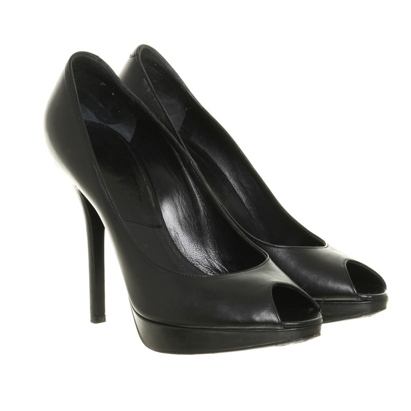 Christian Dior Peep-orteils en noir