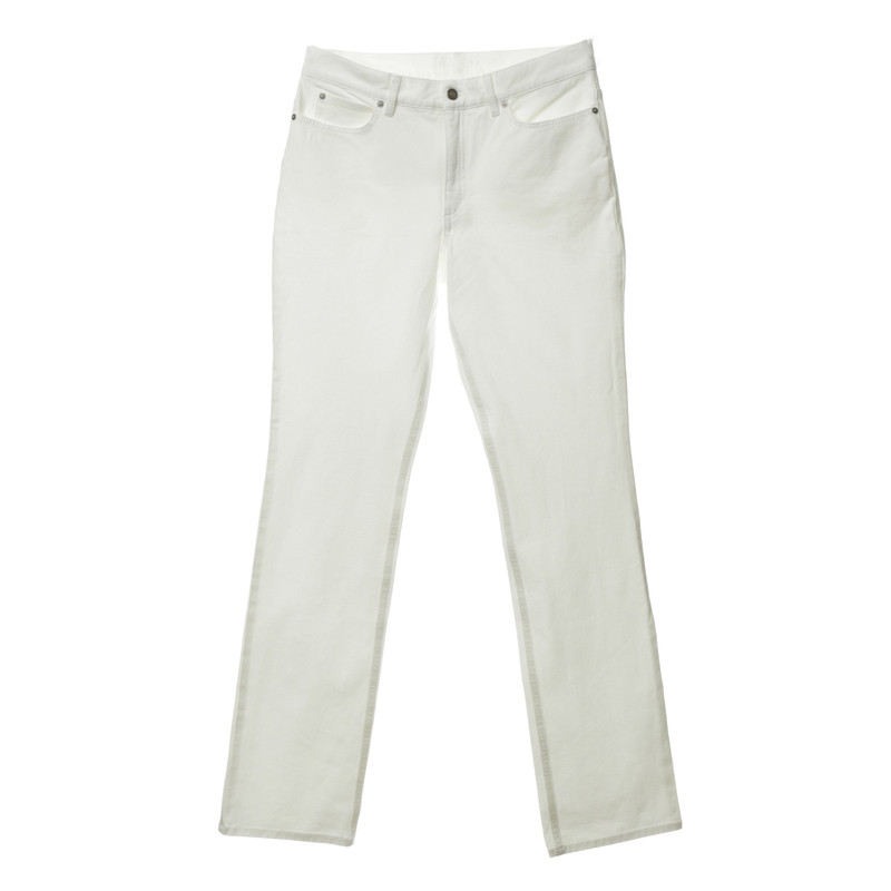 Escada Jeans of white with boot-cut