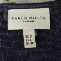 Karen Millen Silk top with flowers