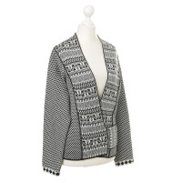 Ferre Wrap-round jacket with pattern