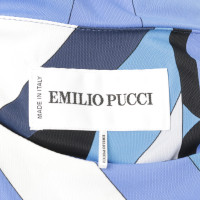 Emilio Pucci Kleid mit Muster und Zierapplikation