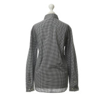 Ralph Lauren Checkered blouse with frills