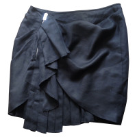Isabel Marant Etoile Black linen skirt 