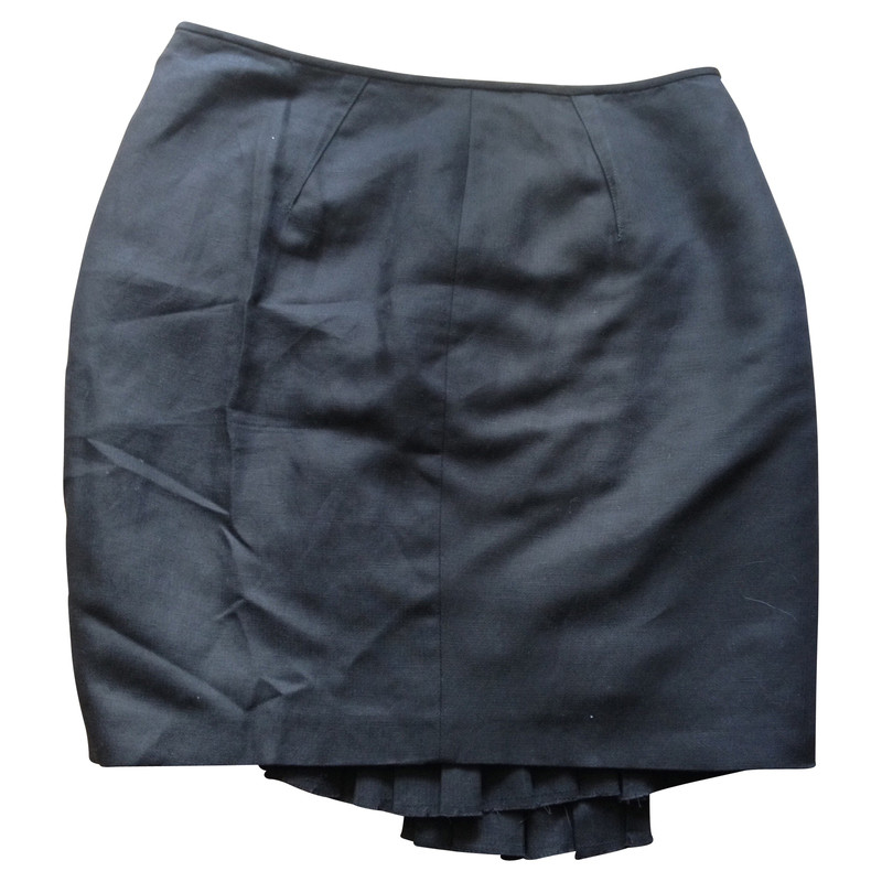 Isabel Marant Etoile Black linen skirt 