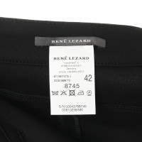 René Lezard Trousers in black