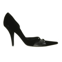 Christian Dior pumps velvet and leather