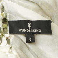 Wunderkind Silk dress with flower pattern