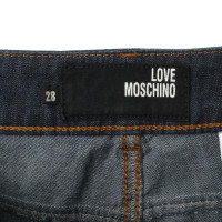 Moschino Jeans met contraststiksels