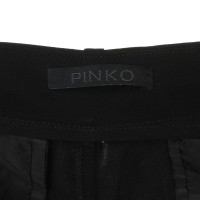 Pinko Pantalon avec insert de dentelle