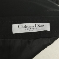 Christian Dior Smalle rok met decoratieve stiksel