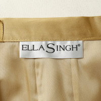 Ella Singh skirt in gold
