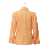 Hermès Leinenblazer in Orange