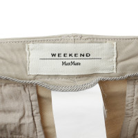 Max Mara Pantalon gris clair
