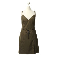 Hugo Boss Cotton dress with leather strap