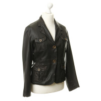 Closed Leather jacket in dark brown