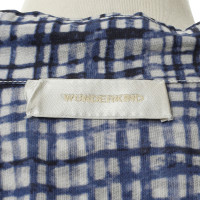Wunderkind Blouse with Plaid