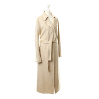 Iris Von Arnim Cashmere coat in cream