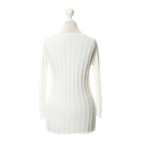 Armani Jeans Knit pullover in white
