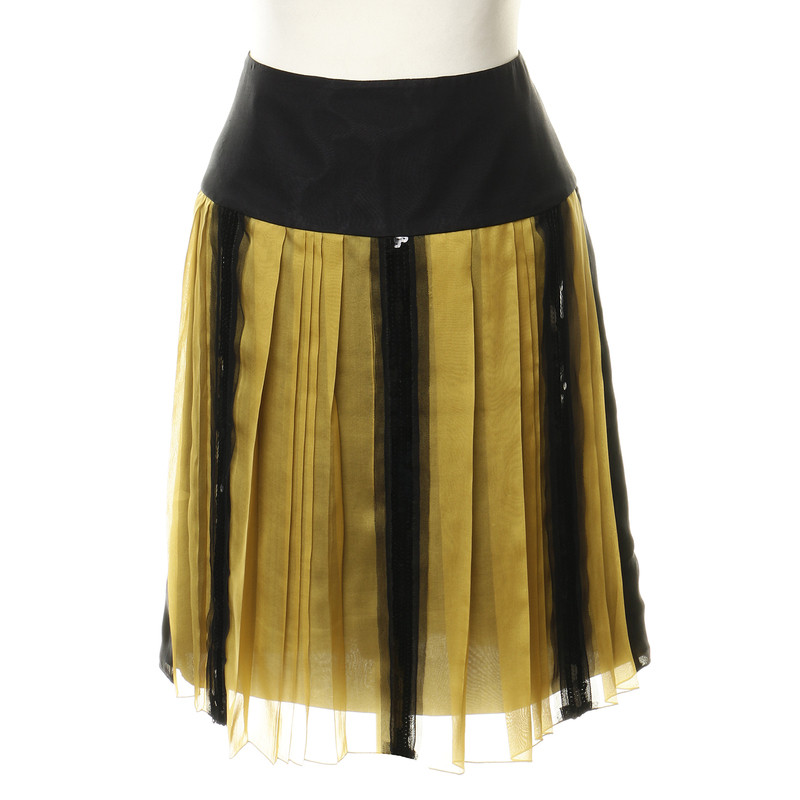 Philosophy Di Alberta Ferretti Silk skirt with sequins