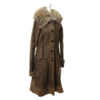 Other Designer Essentiel Antwerp - Sheepskin coat in Brown