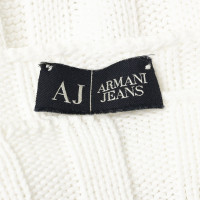 Armani Jeans Knit pullover in white