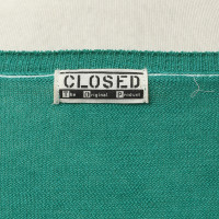 Closed Cardigan in verde