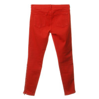 J Brand Jeans in signaal rood
