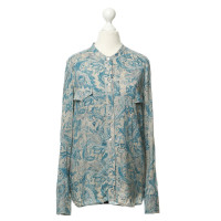 Antik Batik Bluse mit Paisley-Muster