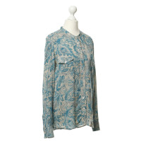 Antik Batik Bluse mit Paisley-Muster