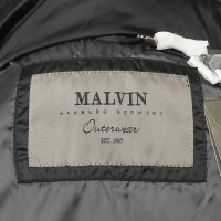 Malvin Gewatteerde jas met bontrand