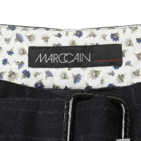 Marc Cain Shorts in dark blue with Pinstripe