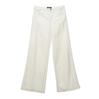 Kenzo Trousers in off-white with embroidery