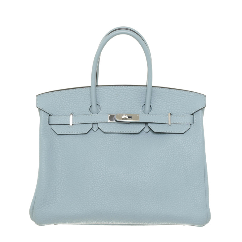 Hermès Light blue &quot;Birkin bag 35&quot; - Buy Second hand Hermès Light blue &quot;Birkin bag 35&quot; for €8,400.00
