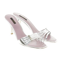 Louis Vuitton High heel sandal in silver