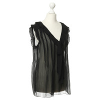 Marc By Marc Jacobs Silk top with pleats