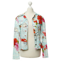 Blumarine Tropical-print jacket
