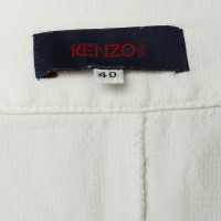 Kenzo Pinafore dress in white