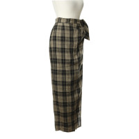 Pauw Maxi-skirt with check pattern