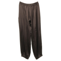Lanvin Silk pants in Brown